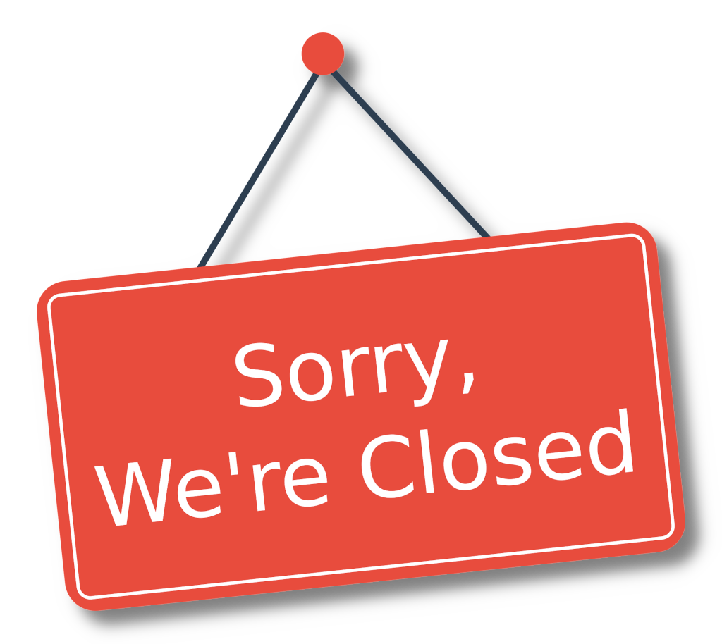 sorry-were-closed